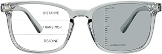 LAMBBAA Progressive Multifocal Glasses,Photochromic Gray Sunlasses Price In India