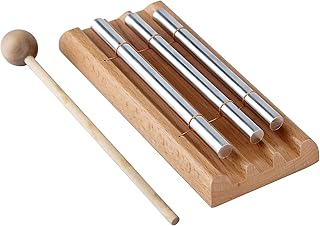 EONLION Meditation Chimes Trio, Mindfulness Trio 3 Tone Hand Bell Music Classroom Supplies Teacher Tools Percussion Instru...