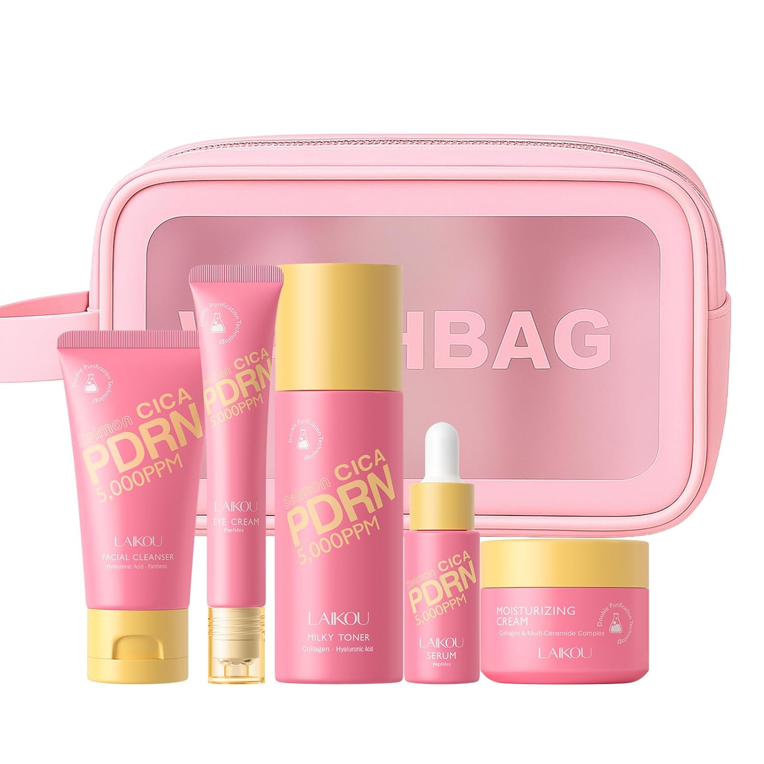LAIKOU PDRN CICA Skin Care, Skin Care Set, Skincare Gift Set