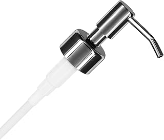 Altglas 'Zagreb' Pump Head - Stainless Steel Soap Dispenser, Pump for Bottles, e.g. Jack Daniel's, Lemon Aid, Hendrick's, Monkey 47