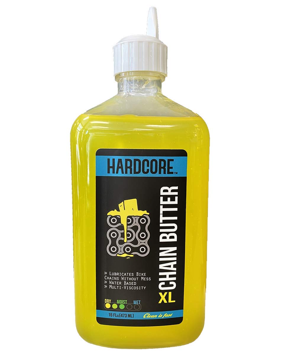 Bike Hardcore Chain Butter XL, Dry Condition Bicycle Chain Lube, 16 ounces