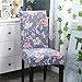 huobeibei Housse de Chaise en Quatre pièces Housse de Chaise élastique Anti-acariens Coussin de Chaise Monobloc de Style européen Housse de Chaise Taille Unique Guose Tianxiang