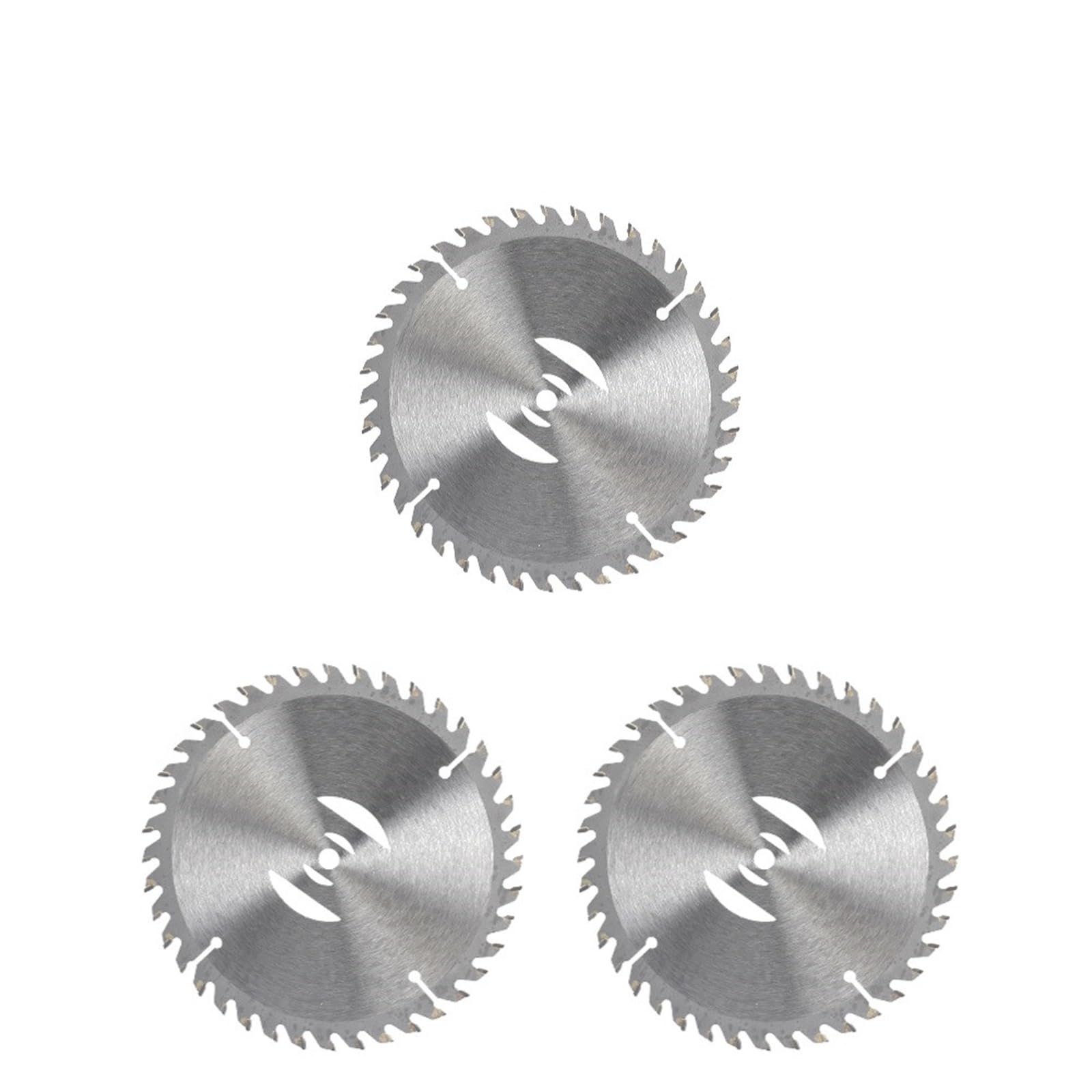 1-5PCS Spare Garden Strimmer Weeder Head Saw Blades Replacement Accessories Stainless Steel Round Grass Strimmers Metal Blade Set Attachments Weed Wacker For Small Medium Mowing Lawns(3 PCS)