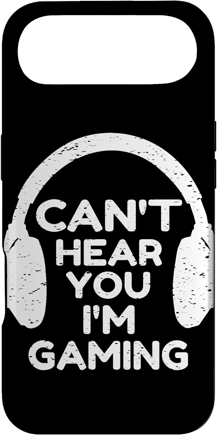 Gaming Phone Case Gamer Gift Funny Cant Hear You I'm Gaming Case for iPhone Air