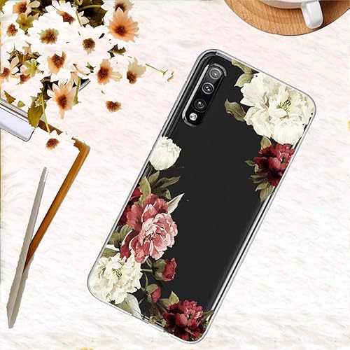 Miniatura 6 de Funda para Galaxy A50  A50s  A30s, Samsung A30s para niñas y mujeres, delgada, a prueba de golpes, patrón transparente, suave y flexible, funda de