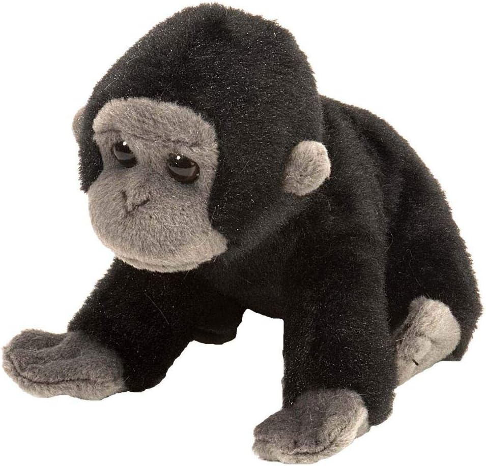 Wild Republic 13cm Plush Gorilla, Mehrfarbig/Meereswellen (Ocean Tides)