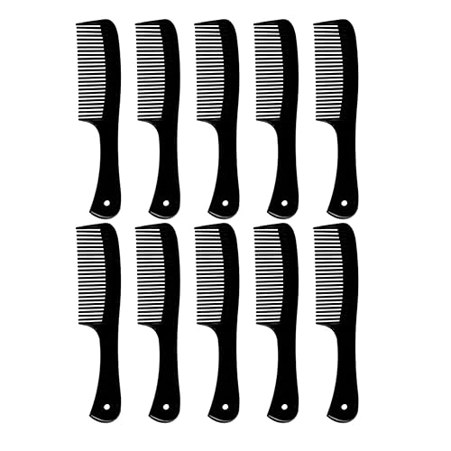 Miniatura 3 de [Juego de peines, paquete variado] Todo tipo de cabello y estilos de peinado profesional, peine de peluquero, peine de rastrillo jumbo