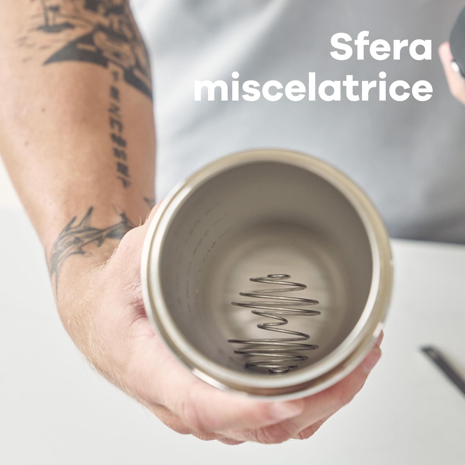 Hydro Flask - Insulated Stainless Steel Shaker Bottle 710 ml (24 oz) - Beccuccio a Chiusura Ermetica Flip Chug – Per Frullati Proteici e Integratori – Sfera Frusta – Freddo per 24 Ore - Popstar Pink