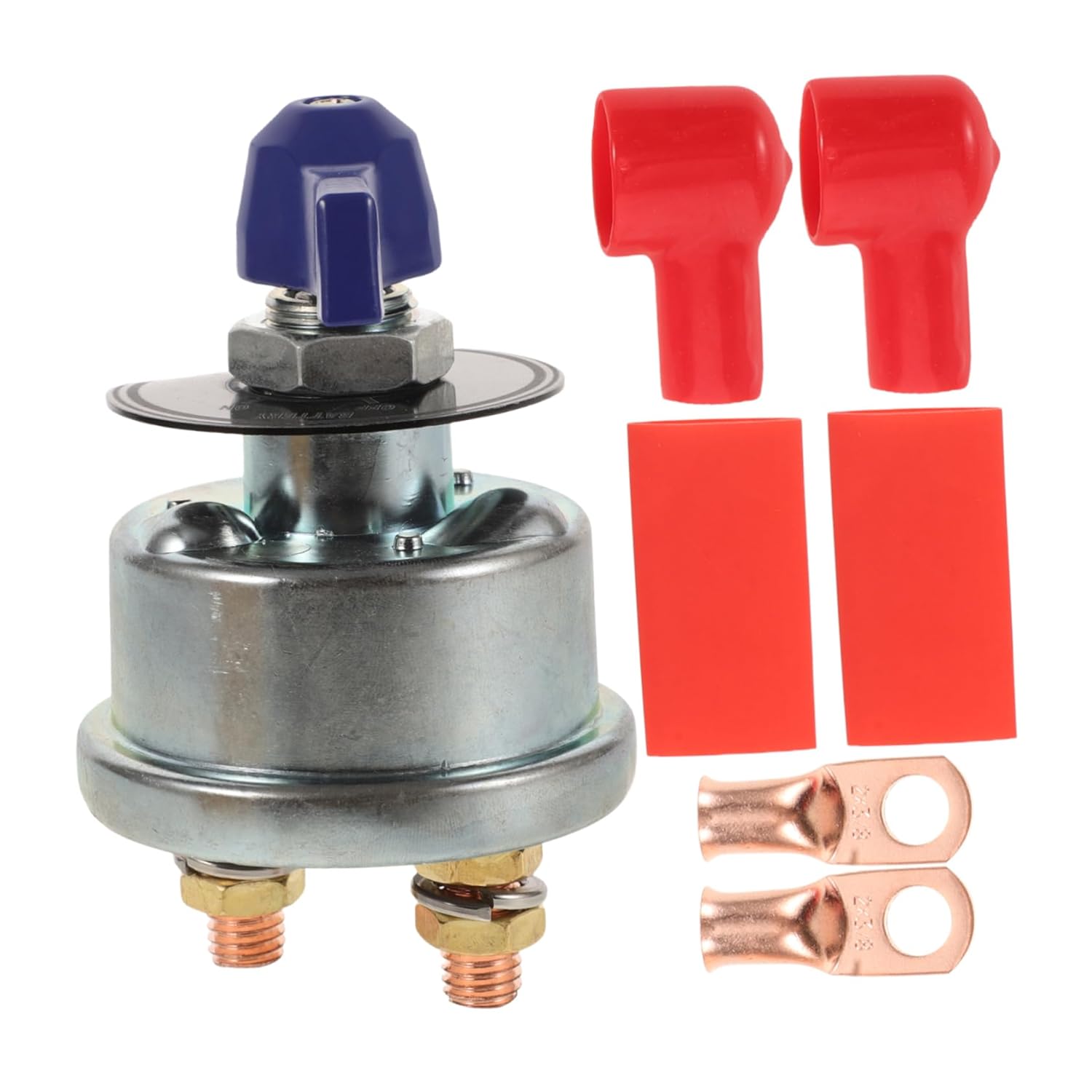 Heavy Duty Rv Battery Disconnect Switch for Efficient Power Management Operation for Rv and Heavy Equipment Use Extend Battery Lifespan with Reliable