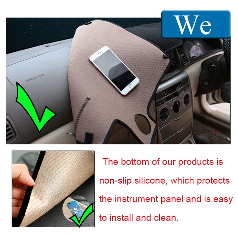 Alfombrilla salpicadero Toyota Land Cruiser 2008-2016 para viajes 7