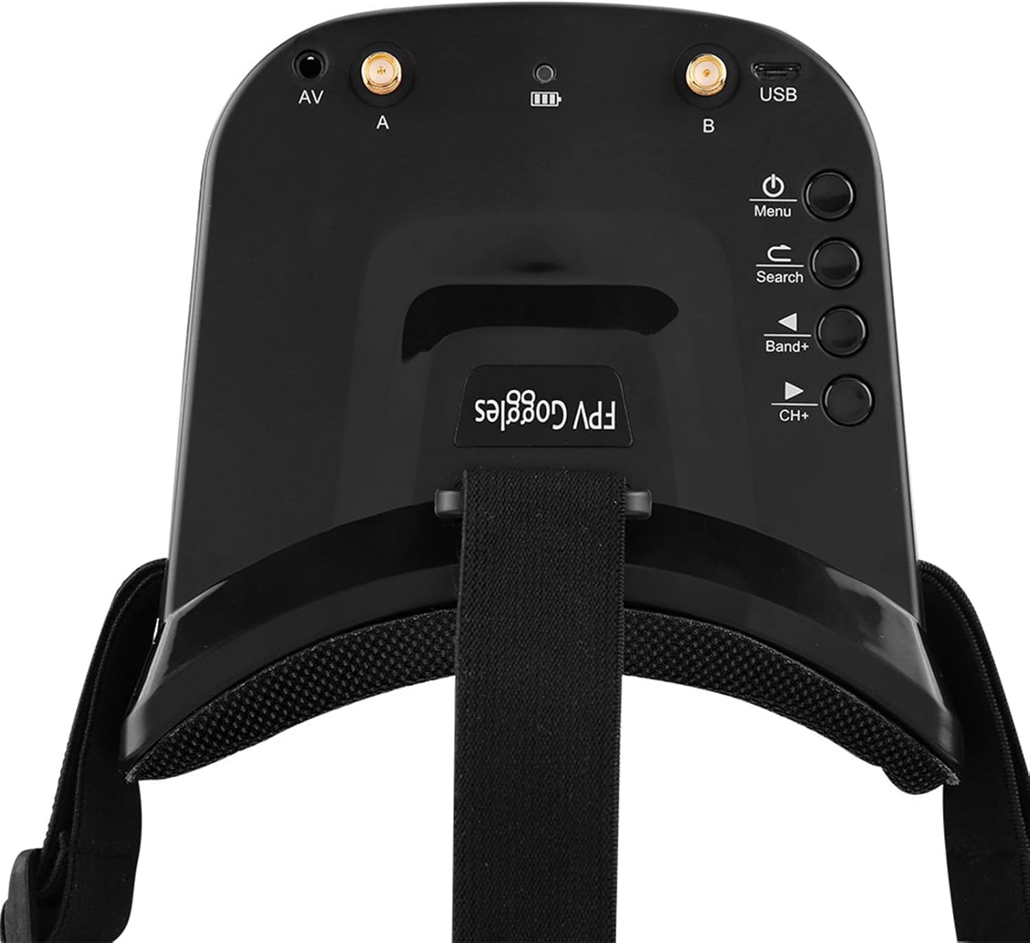 FPV Goggles, 3inch 480 x 320 Display, 5.8G 40 Channels, Mini FPV Goggles, BuiltIn 3.7V 1200mAh Battery
