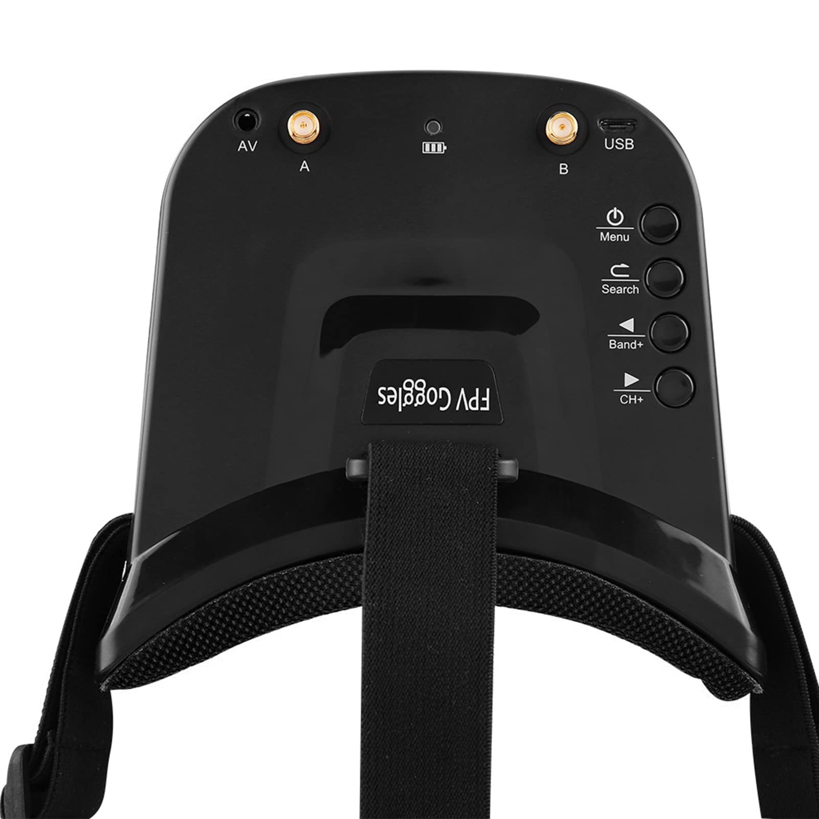 Gogle FPV 5,8G, 3-calowy Lekki Wyświetlacz VR SwagDrone 480x320 40 Kanałów Wbudowane Mini Gogle FPV, 3,7 V 1200 MAh Akcesoria Akumulatorowe do Quadkopterów Dronów Multirotorów Części Pojazdów RC