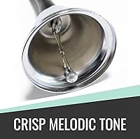 Vista 3 de Campana de llamada Duro-Med, plata y negro