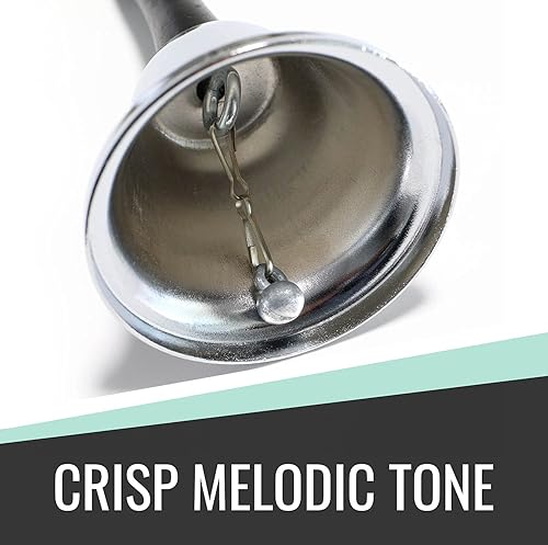 Vista 3 de Campana de llamada Duro-Med, plata y negro