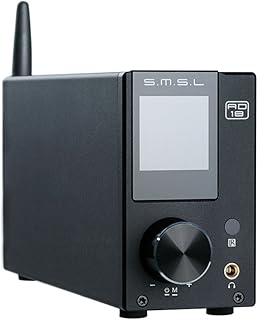 SMSL AD18 80Wx2 Bluetooth 4.2 HiFi USB DSP Full Digital Decoding Power Amplifier Optical Coaxial Input