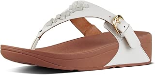 Fitflop Women's Skinny Tm Toe-Thong Sandals Crystal Flip Flops