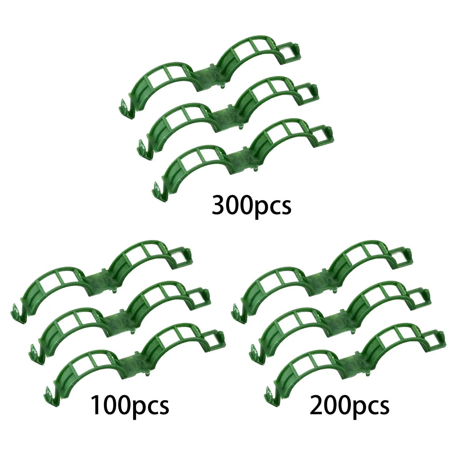 Attaches pour Plantes de Jardin, Clips de Support for Plantes, 100/200/300 pièces, en Plastique réutilisable for tomates et Plantes grimpantes(200pcs)