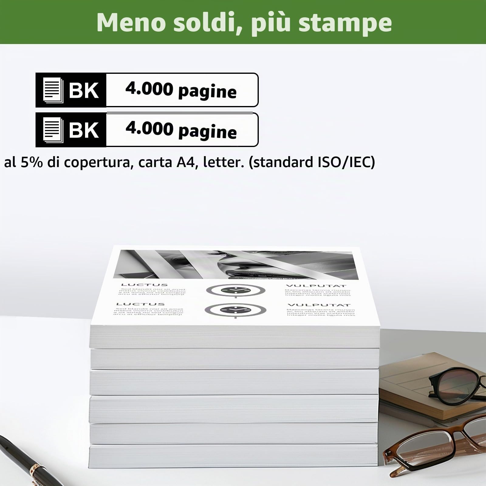 GREENPRINT 139X W1390X (139A W1390A) con CHIP Cartucce Toner Compatibili 2 Nero High Yield 4000 Pagine per 3002dw 3002fdw 3102fdw 3102fdn, Non Compatibile con H P+ Modelli che terminano con e