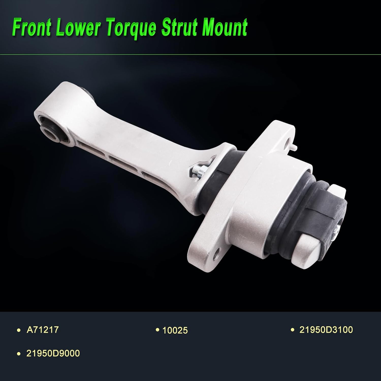 Engine Motor Mount Compatible with Tucson FWD 16-21 2.0L/ 18-21 2.4L Sportage 17-23 2.0L/17-22 2.0L Turbocharged/17-21 2.4L,Replacement for A71211 10058 A71217 10025 A71214 10128
