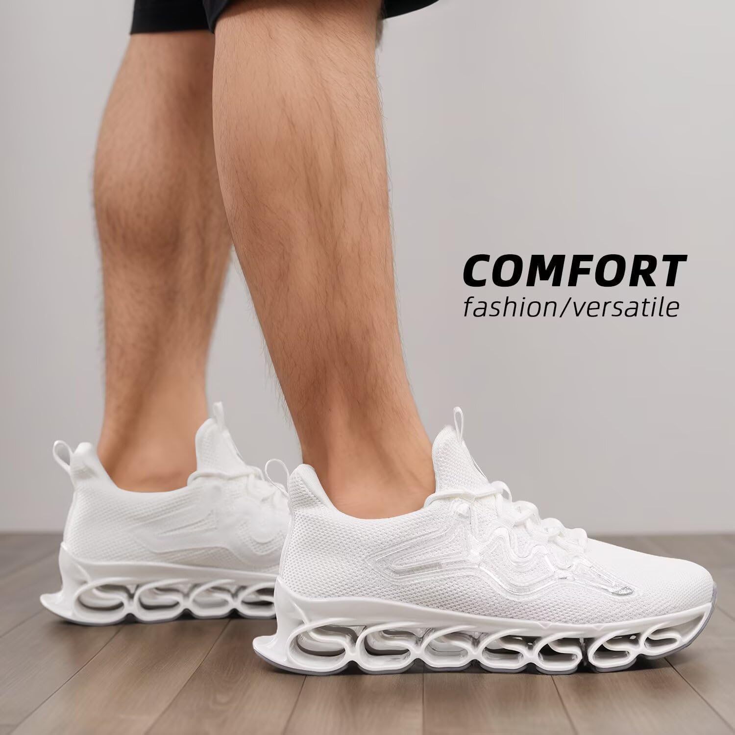 Men's Walking Running Shoes Blade Tennis Casual Fashion Sneakers Comfort Non Slip Sport Athletic Trainer - Image 2