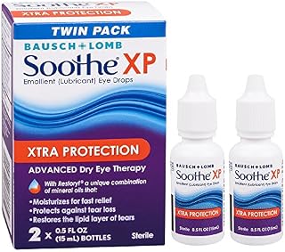 Bausch + Lomb Soothe XP Dry Eye Drops, Xtra Protection Lubricant Eye Drops