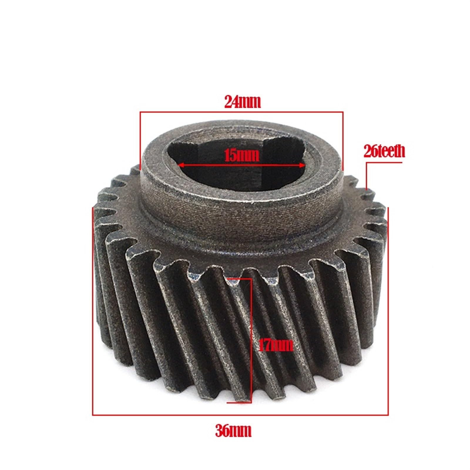 Bevel Gear Pinion Hardware Mechanical 1pcs 26T Bevel Gear Power Tool Accessories Spare Parts Gear 36mm