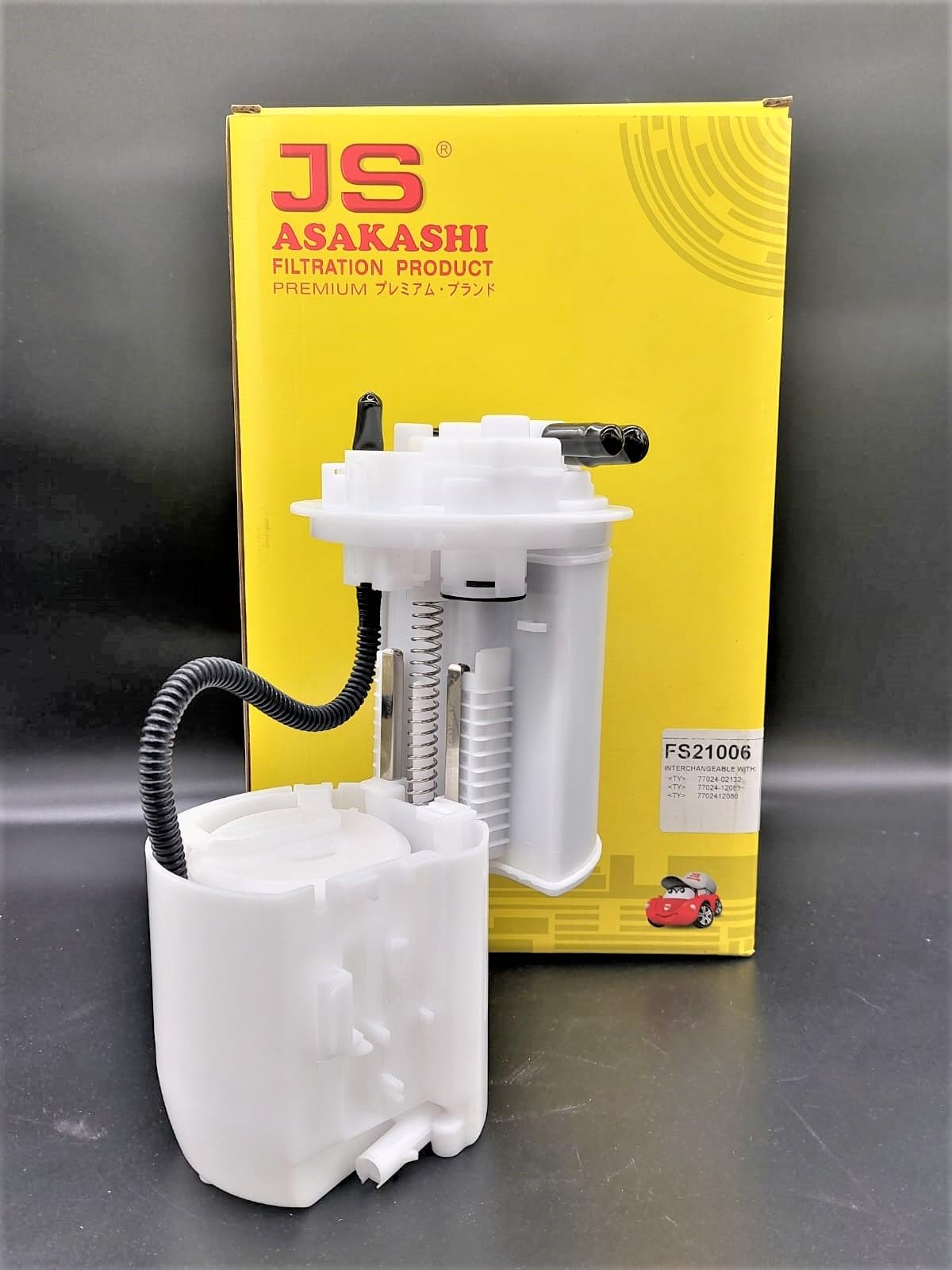 JS ASAKASHI FUEL FILTER FS21006 FOR TOYOTA (77024-02132, 77024
