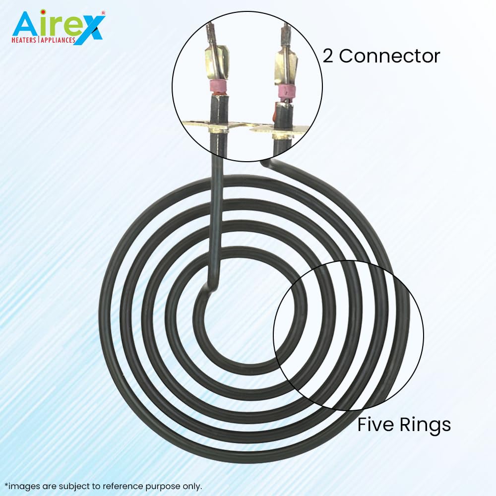 Airex Stainless Steel Pop Corn Machine Heating Element (5 Rings) 1