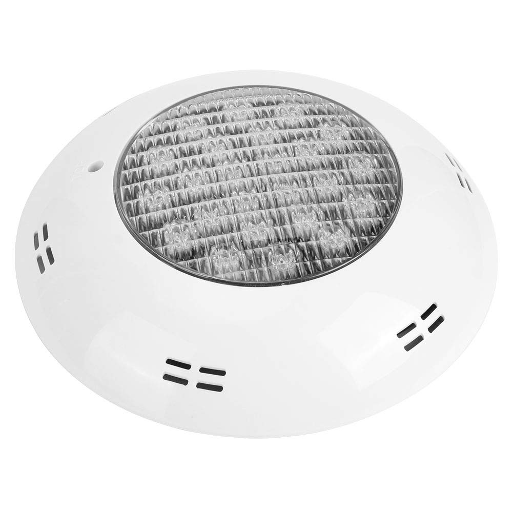YWBL-WH Poolleuchte, 24 LED Unterwasserlicht AC12V 24W mit Fernbedienung,