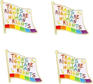 Lapel Pin Gift MYOSPARK Bisexual Cat Brooch Pin - LGBT Pride