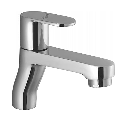 Coronet TR-1002 Brass, Pillar Cock, Chrome Finish