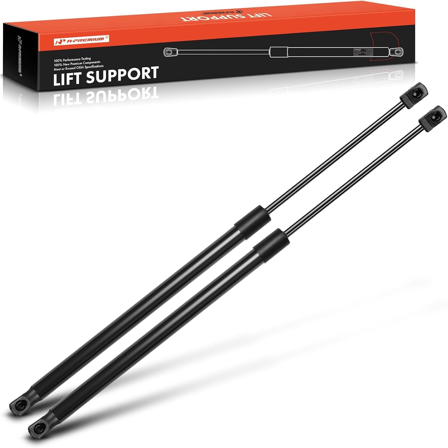 A-Premium Tailgate Rear Liftgate Lift Supports Shock Struts Compatible with Select Infiniti Models - FX35/FX45 2003-2008, Sport Utility 4-dr, Supplied Without Brackets - Replace# 90452CG010(2PC Set)
