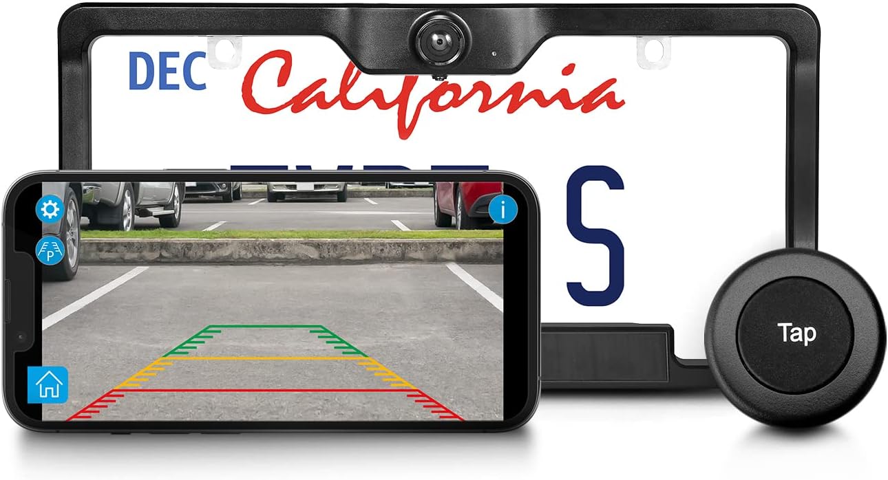Type S Car Wireless License Plate Backup Camera Nigeria Ubuy - Main Image