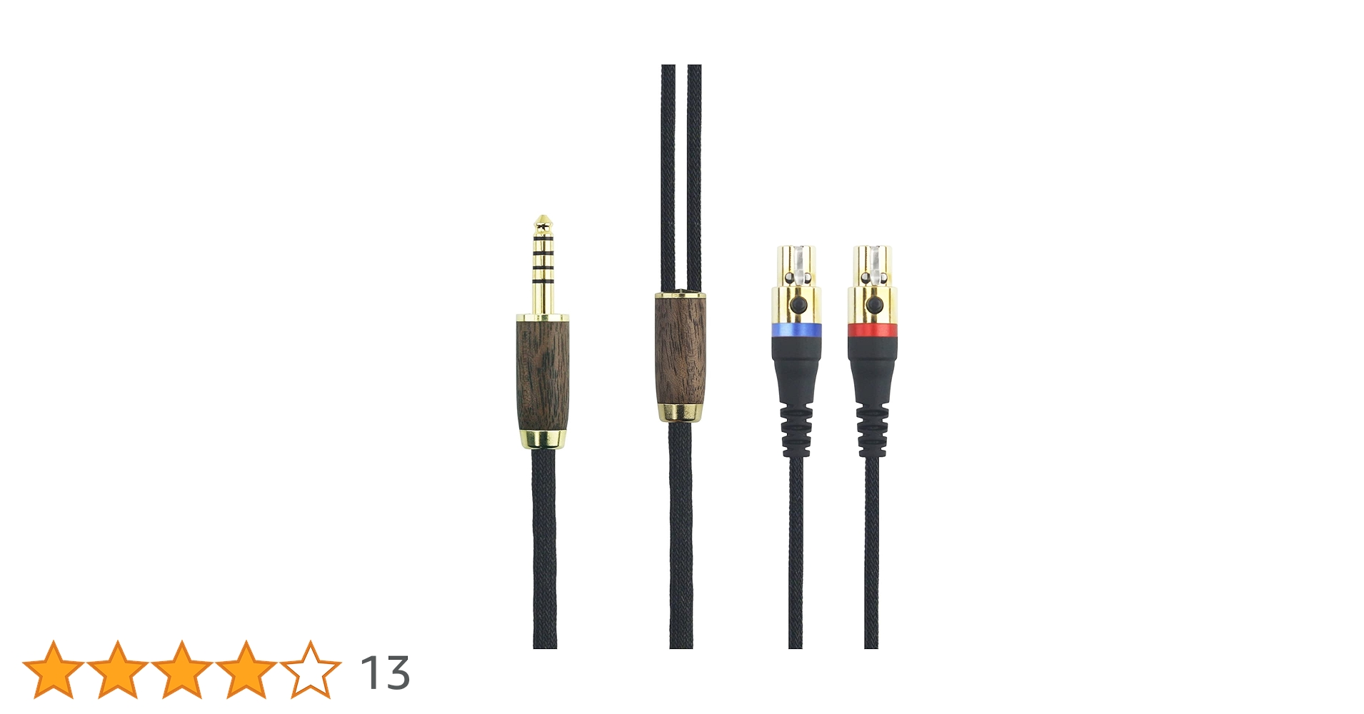 Amazon | NewFantasia 4.4mm バランスケーブル Audeze LCD-2