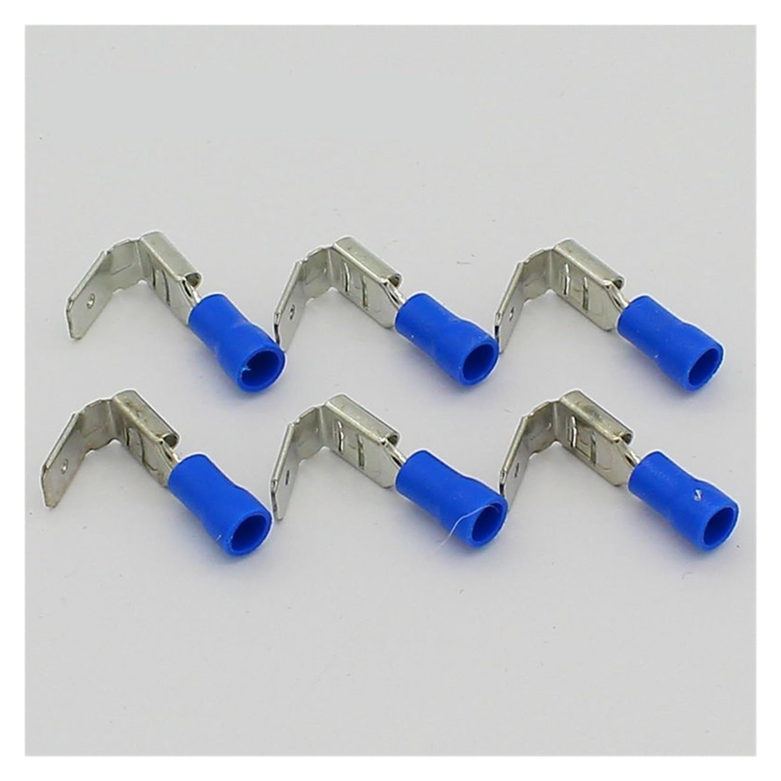20x Crimping Connectors Piggyback Female Spade Connector Terminals Brass