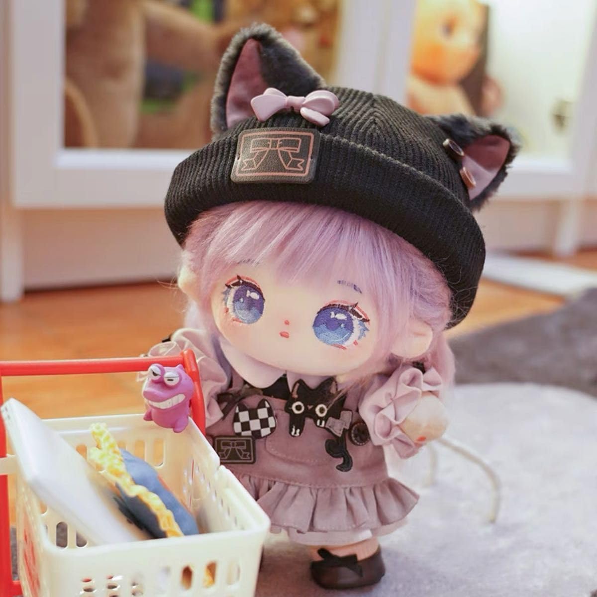 月島蛍 ぬいぐるみペンポーチDX ハイキュー 制服 ヘッドフォン 約25cm