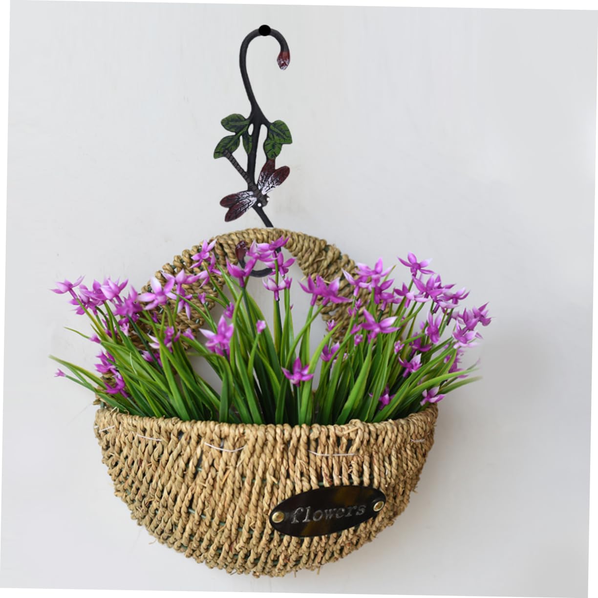 KOMBIUDA 3pcs Crochet en Fer Suspendu pour Pot de Fleur Design Animaux pour Jardin et Maison