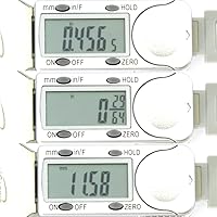 Vista 2 de iGaging 0-4" Electronic Digital Depth Gauge SnapDepth 0.0005" Inch/Metric/Fractions Tire Tread Gage