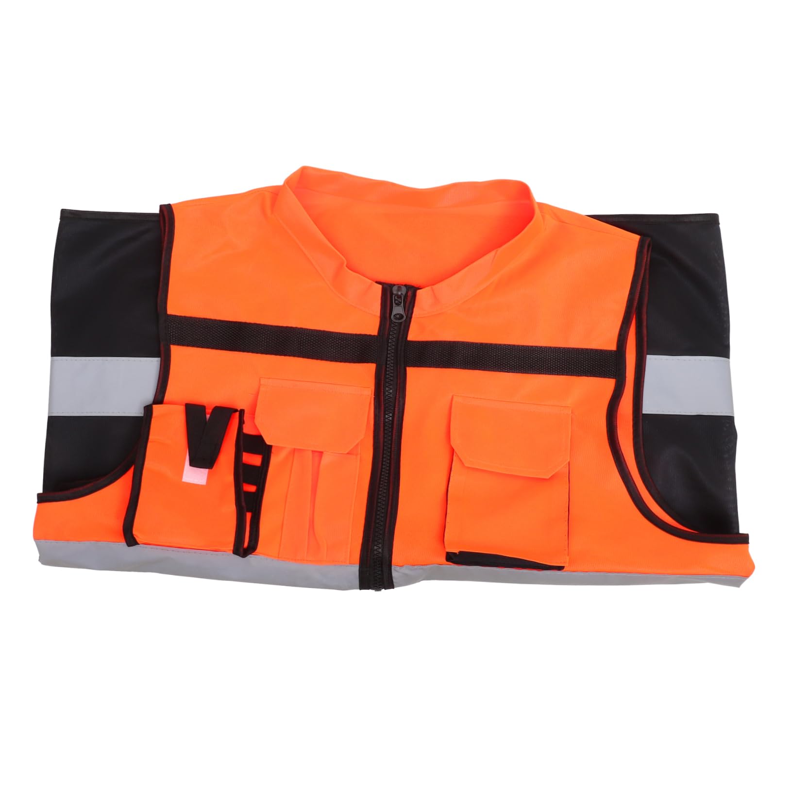 10 Pièces gilet réfléchissant Running Vest Black Sécurité visible élevée Bleu réfléchissant protecteur néon pour courir gilet de cyclisme de nuit Sécurité des gilets tissu en nylon