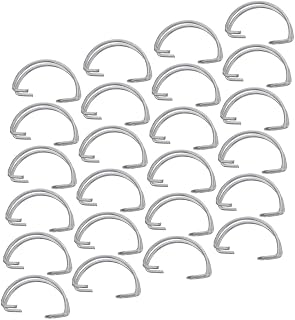 BESPORTBLE 40Pcs Multifunctional Steel Wire Chicken Cage Door Hooks Durable and Compact Design for Secure Feeding Cages for Livestock Farms and Pet Enclosures