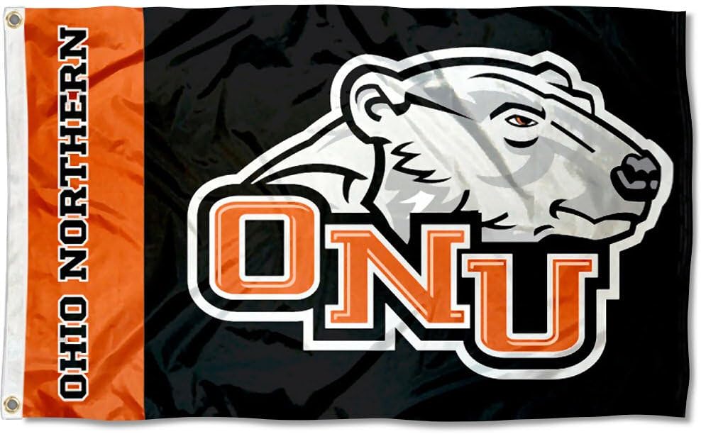 ONU Ohio Northern University Large College Flag