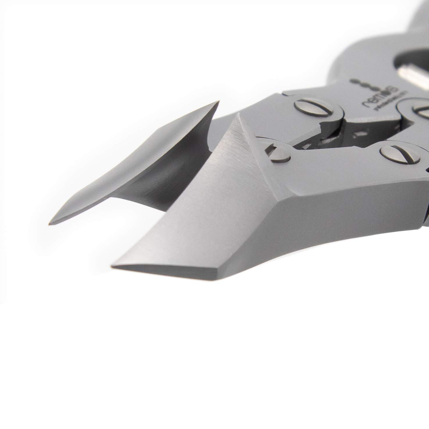 REMOS Profi Nagelzange/Kopfschneider 2 Spitzen Edelstahl 16 cm