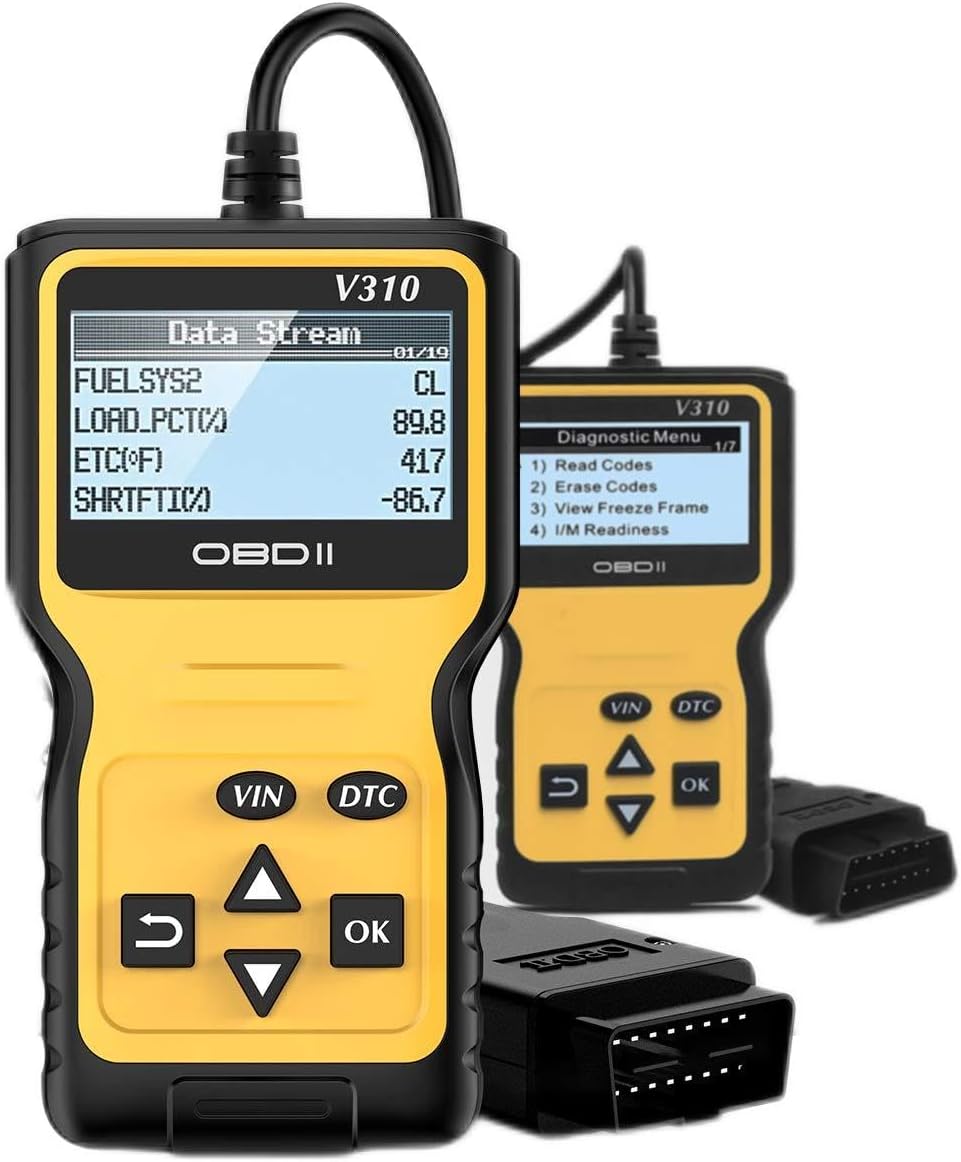 POVO OBD2 Code Reader Handheld Universal OBDII Scanner Car Diagnostic Tool Automotive Check Error Analyzer