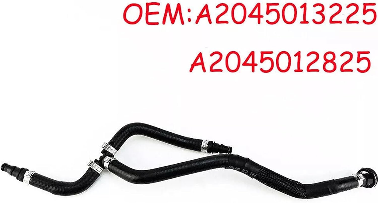 Auto Accessories Replace A2045012825 Deputy Kettle Water Pipe Vent Pipe Ventilation Airway Duct Hose for W204 C180 C204 Cooling Systems