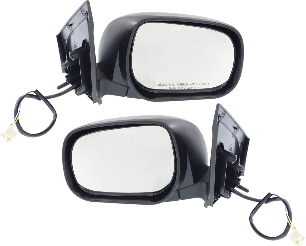 Kool Vue Driver Side Power Non-Heated Mirror for Toyota RAV4 2006-2008 Paintable Japan Built Vehicle