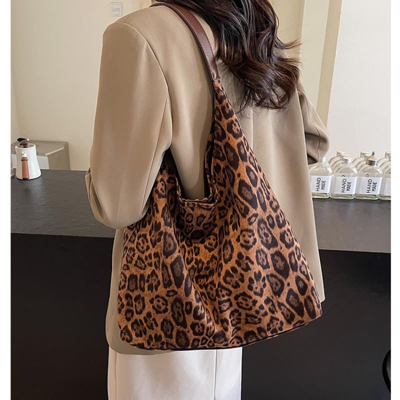 Bolso Tote de Estampado Leopardo para Mujer miniatura 2