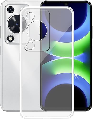 Protective Case for Huawei Nova Y63 (6.75 Inches) Transparent TPU Soft Silicone Cases - Clear