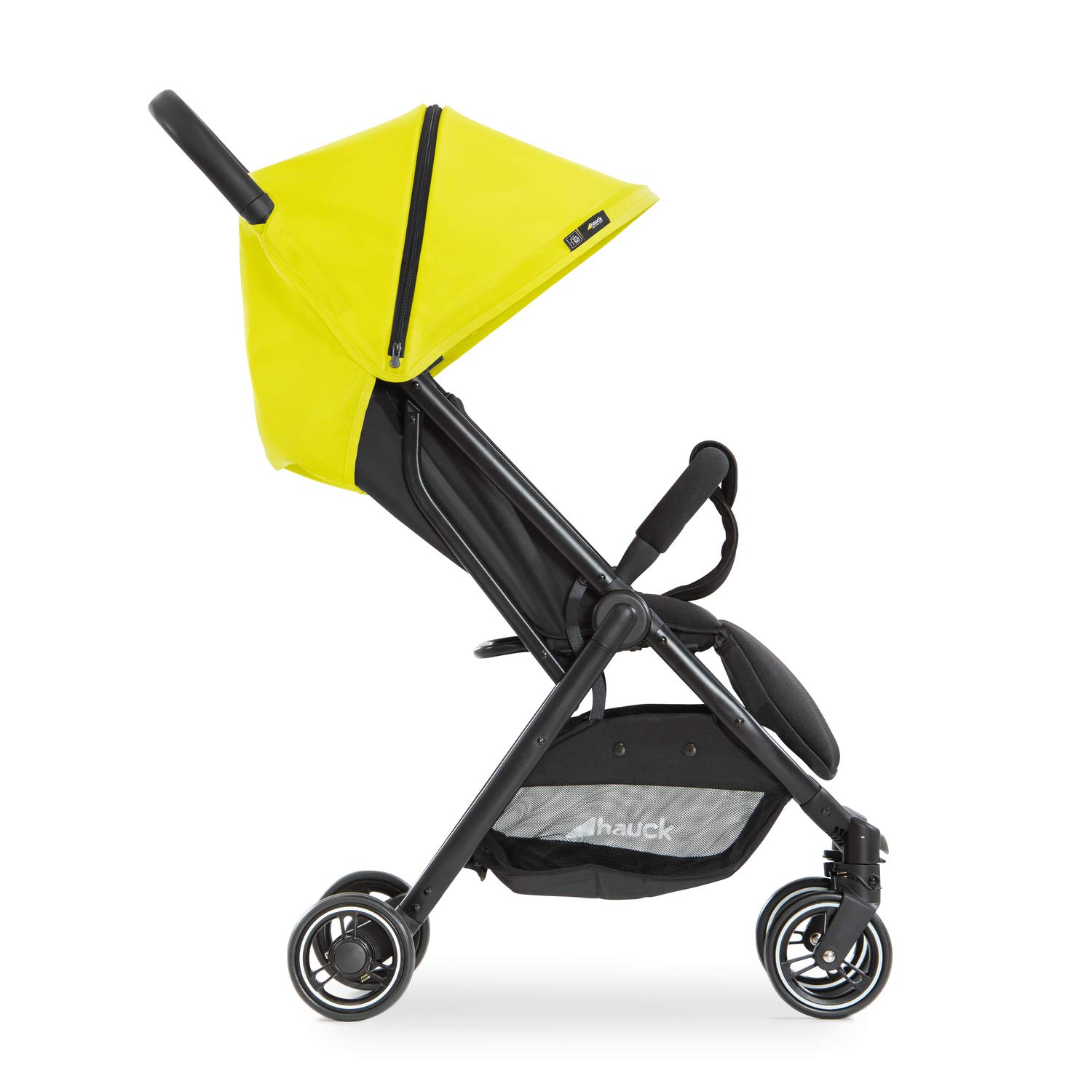 hauck Swift X Canopy, Amarillo Neon - Capota Compatible Solo con Sillas de Paseo Swift X - Parasol Carro Bebe con Protección UV 50+ y Zona de Ventilación