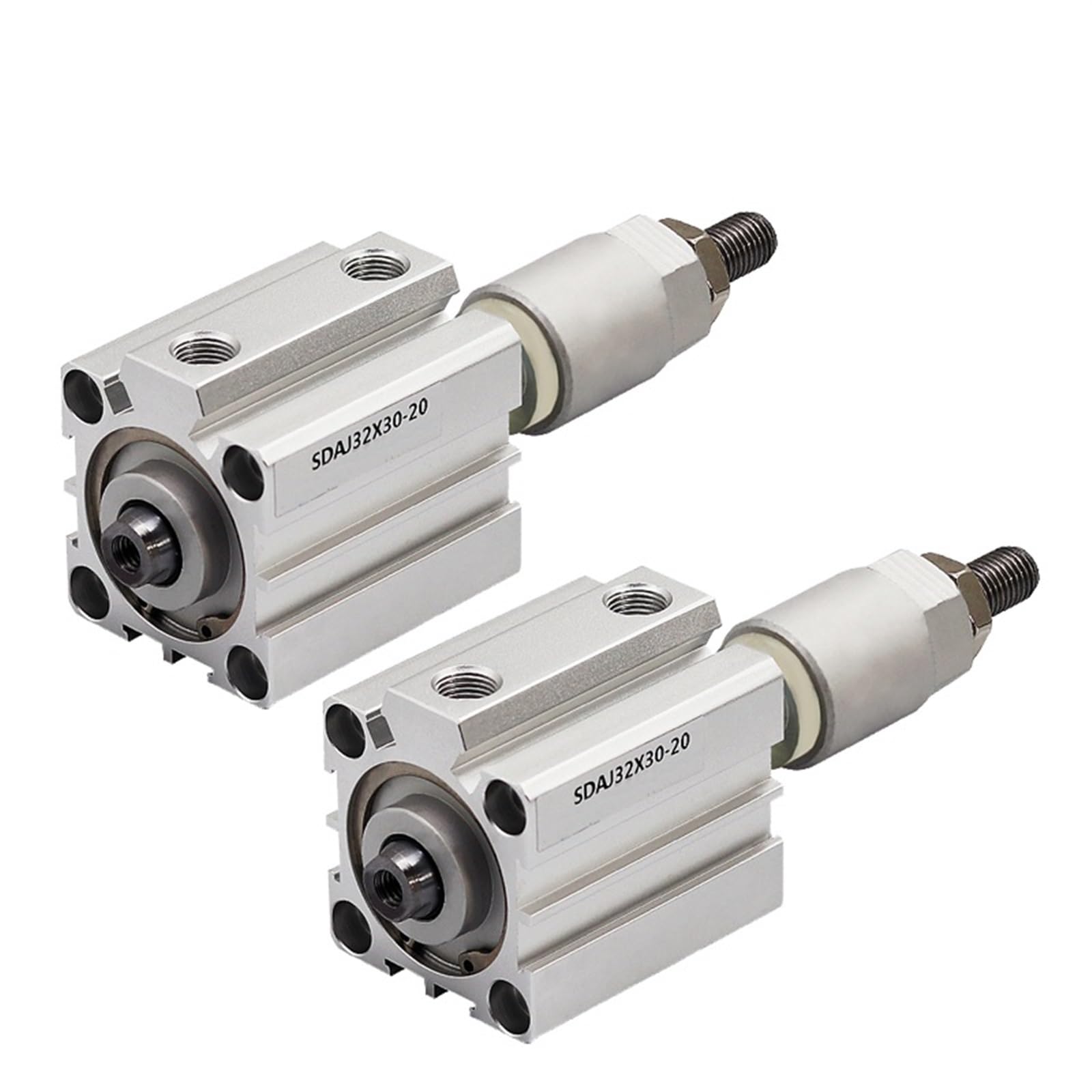 Vérin pneumatique compact alésage 40mm course réglable SDAJ40 double action