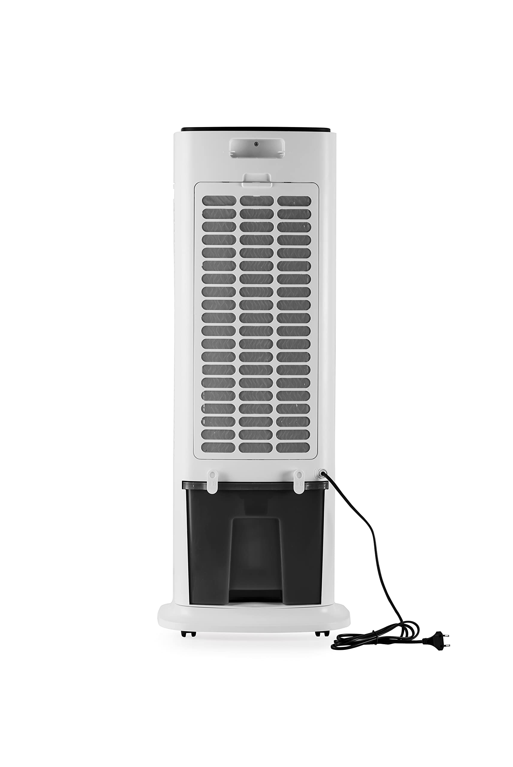 MACOM, Potentissimo raffrescatore evaporativo con Doppia Ventola, Bianco, Flusso d’Aria: 28,6 m3/Minuto, Enjoy & Relax 988 Power Double Wind
